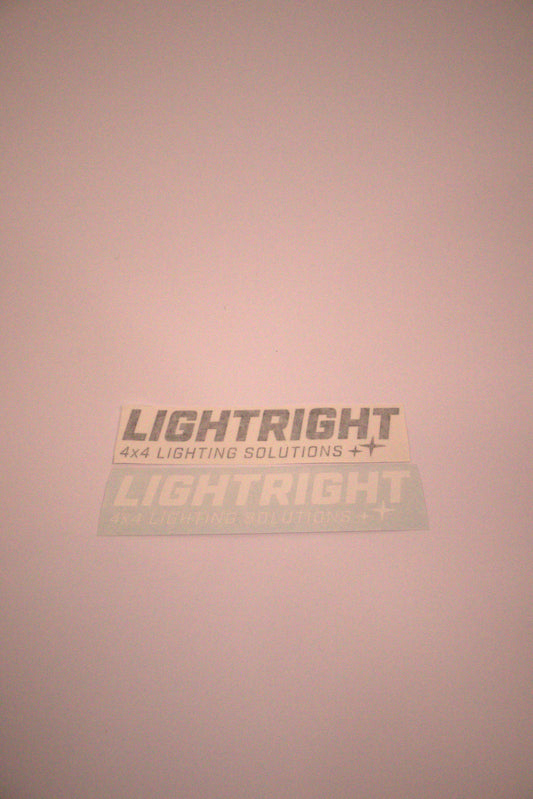 LightRight4x4 150mm sticker