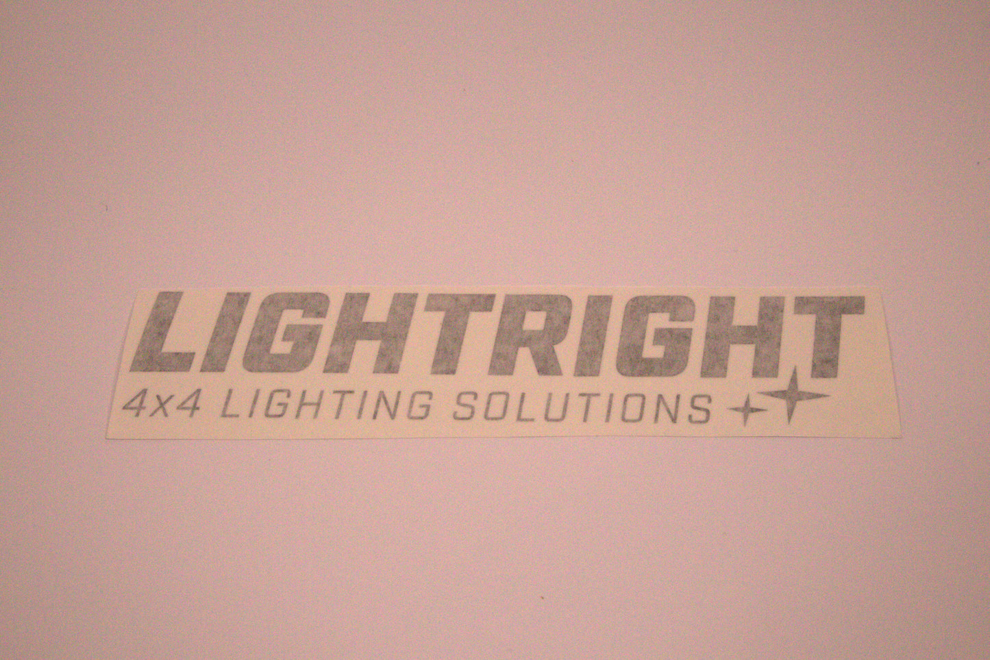 Lightright4x4 250mm stickers