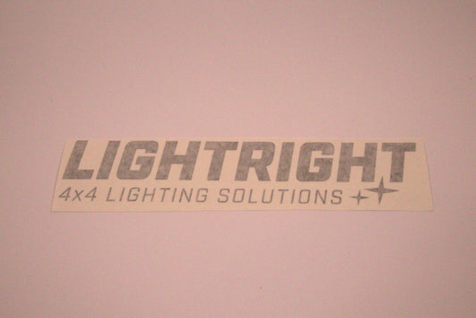 Lightright4x4 250mm stickers