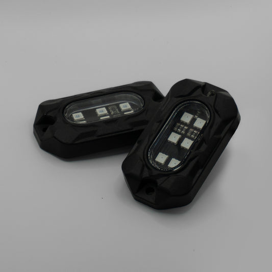 RGB LED Rock lights 4pc