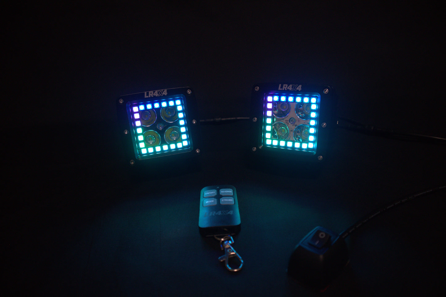 strobing party lights