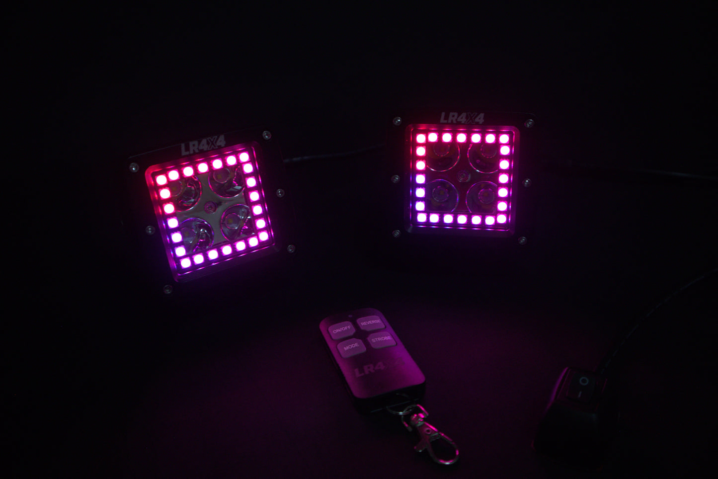 strobing party lights