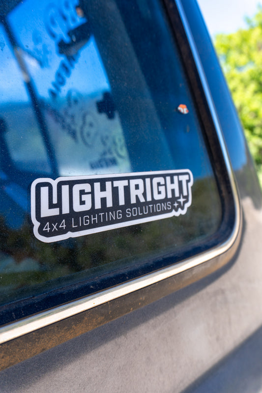 LightRight4x4 150mm stickers